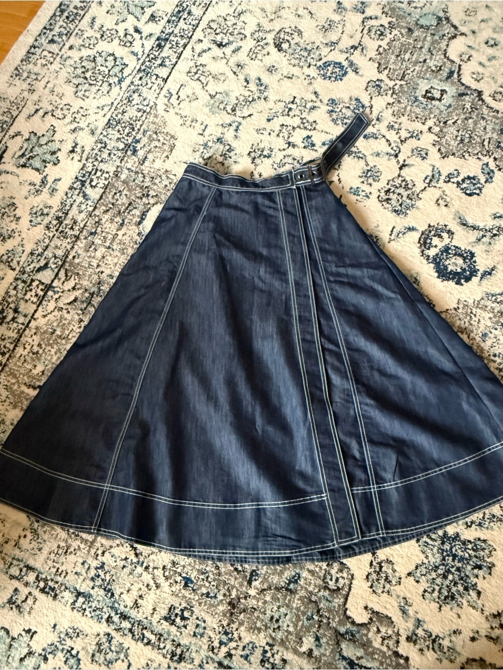 Anthropology pilcro Denim Wrap Skirt - Picture 4 of 8